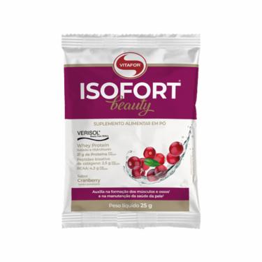 Imagem de Isofort Beauty Whey Protein Cranberry Vitafor 25g