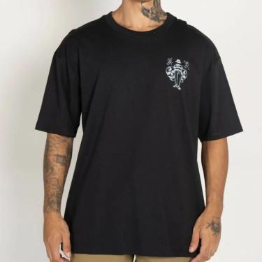 Imagem de Camiseta Rvca Invisible Men Preto-Unissex