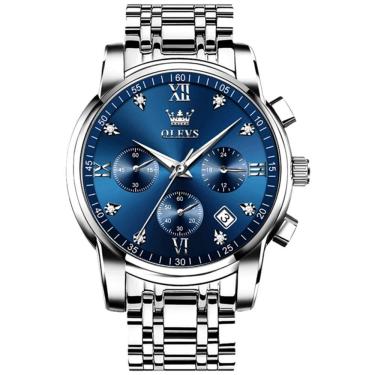 Imagem de Relógio De Pulso Masculino Pulseira Inox