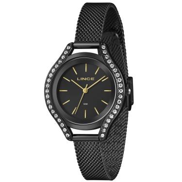 Imagem de Relógio Lince Feminino Ref: Lrnm059l36 P1px Casual Mesh Black