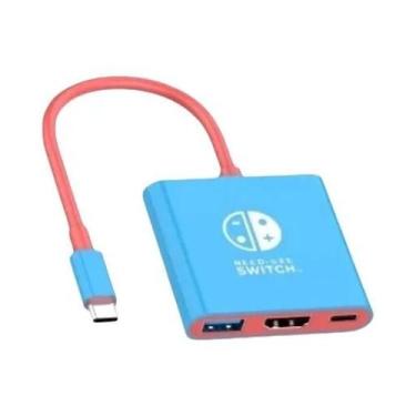 Imagem de Estação De Conexão Para Jogos 4K USB-C Para Nintendo Switch OLED, Stea
