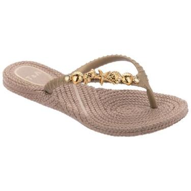 Imagem de Chinelo feminino terra e água original antiderrapante cancun - Terra &