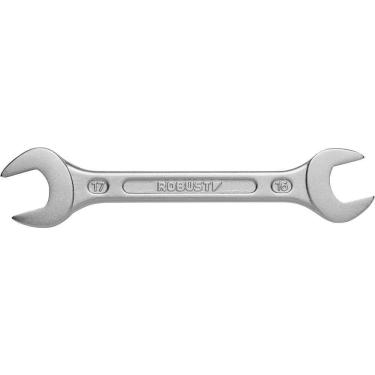 Imagem de Chave Fixa, 16 Mm X 17mm, Aço Especial, Niquelado E Cromado, S05121617 3370005, Robust