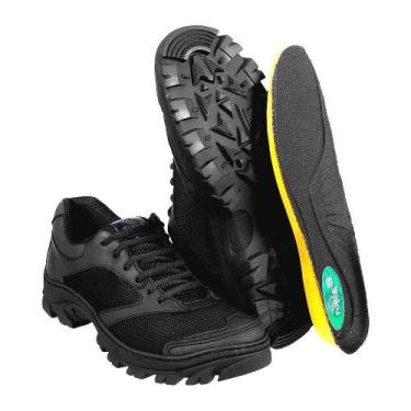 Imagem de Tênis Tático Force Militar Em P.U. E Nylon, Esporte, Caminhada Calçado