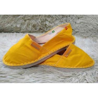 Imagem de Alpargata Infantil Sapatilha Havaianas Tradicional, Amarelo, 27