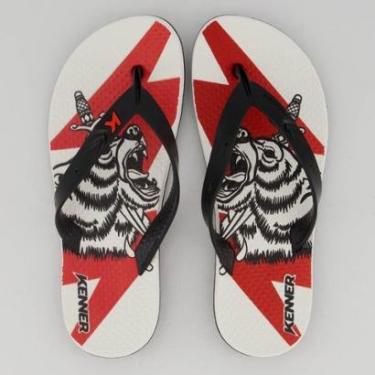 Imagem de Chinelo Kenner Summer Tattoo Branco-Masculino