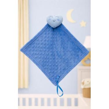 Imagem de Naninha Bebê Com Bichinho de Pelúcia e Prendedor De Chupeta Fralda de 