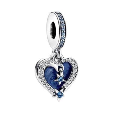 Imagem de Pingentes De Prata Lua, Estrela E Sol Para Pulseira 925, Joias DIY Par