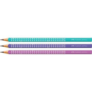 Imagem de Lápis Preto Eco Lápis Faber Castell Sparkle Azul N2 - Faber-Castell