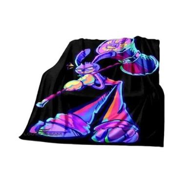 Imagem de Cobertor Digital Circus Cartoon De Flanela Quente E Confortável Para S