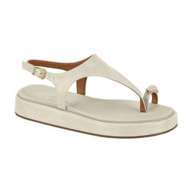 Imagem de Sandália Casual Flatform Dedinho com Ajuste Fivela Feminino Vizzano Br