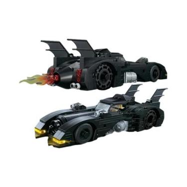 Imagem de Blocos De Montar Batmobile Da Série Super-Heróis Para Meninos, Modelo 