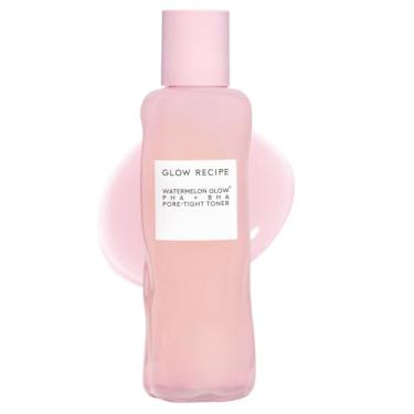 Imagem de GÜLIFE Watermelon Glow PHA + BHA Pore-Tight Face Toner - PHA Hydrating Toner & BHA Exfoliant with Cactus Water, Cucumber, Tea Tree & Hyaluronic Acid for a Smooth Watermelon Glow (150ml)