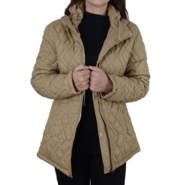 Imagem de Jaqueta Feminina Alpelo Dupla Face Marrom Mascavo - 2030003-Feminino