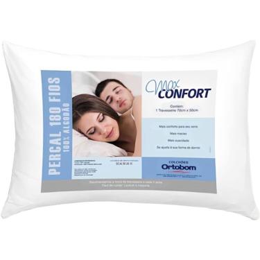 Imagem de Travesseiro Max Confort Algodão - 4070953980 - ORTOBOM