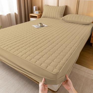 Imagem de Capa de Colchão Impermeável Box Queen 100% Poliéster 01 Peça Avela Proteção Diária OEM