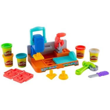Imagem de Massinha Mesa de Ferramentas Coloridas Hasbro - com Acessórios