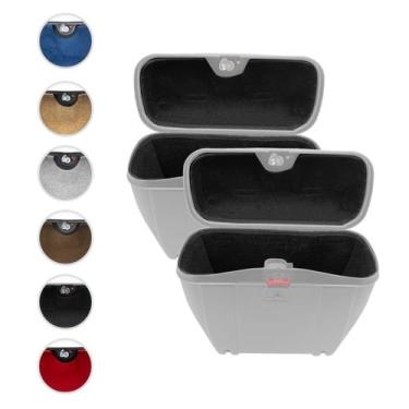 Imagem de Forração Baú Givi E21N Monokey Cruiser 21 Litros - Jaspe Ateliê, Preto