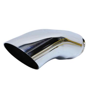 Imagem de Ponteira Abafador Caminhão Cromada 2 Pol Curva 25cm S39 - SCAPSHOP