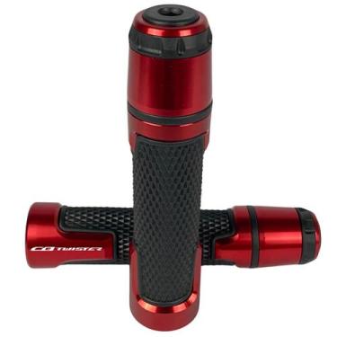 Imagem de Manopla Esportiva Gravada A Laser Honda Cbtwister 250f 300f - NoBrand,
