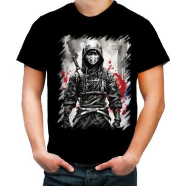 Imagem de Camiseta Colorida Ciborgue Ninja Robô Espreita 6 - Kasubeck Store®, Ba