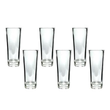 Imagem de Jogo De Copo De Vidro Dose Shot Titanium Com 6 Peças 65ml - Hauskraft