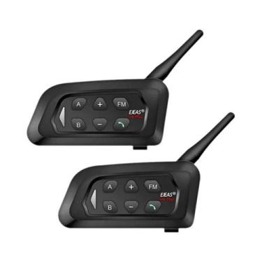 Imagem de Capacete De Motocicleta Bluetooth EJEAS V4 plus 1500m Para 4 Passageir