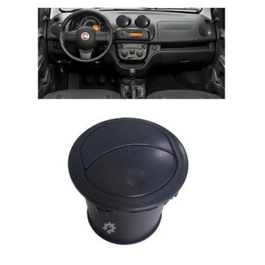 Imagem de Difusor Ar Central Lateral Preto Novo Uno Fiorino 2010 2013 2014 - Fia