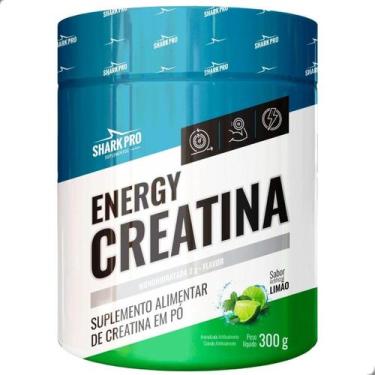 Imagem de Energy Creatina Flavor 100% Monohidratada 300g Shark Pro, Limão