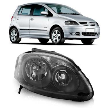 Imagem de Farol Fox/Spacefox/Crossfox 2008 A 2010 Mascara Negra Foco Duplo - SP 