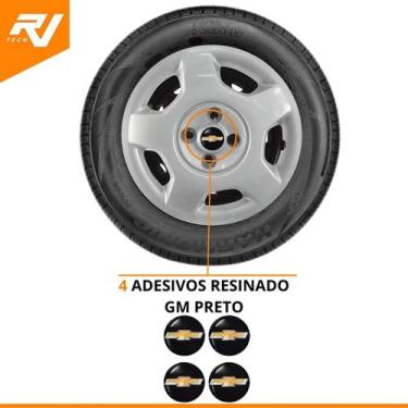 Imagem de Jogo de Calota Corsa Hatch Sedan 2004 Aro 14 - GRID, GM Preto