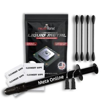 Imagem de Pasta térmica Meta Online Liquid Metal 5g para PS5, CPU, GPU - Meta On