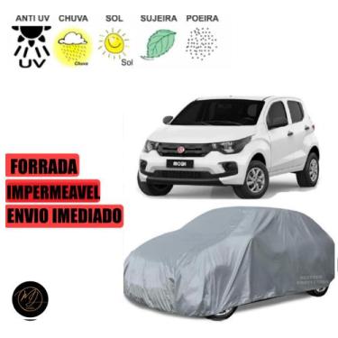 Imagem de Capa para cobrir Carro MOBI FORRADA P - 100% Impermeável e Total Prote