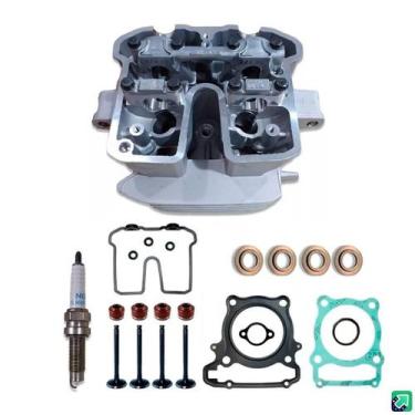 Imagem de Kit Cabeçote Completo Xre 300 2024 Vela Fina Longa Original - Kit Dima