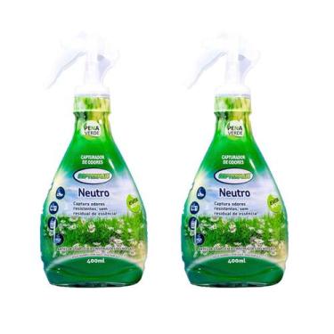 Imagem de Kit 2 Unidades Capturador de Odores 400ml Capterplus Captura Odores e 