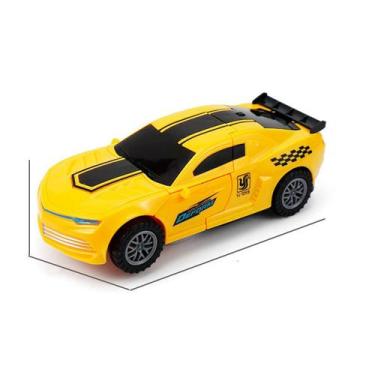 Imagem de Carrinho Infantil 2 Em 1 Com Transformação Em Robô Sons Luz Led E Sire