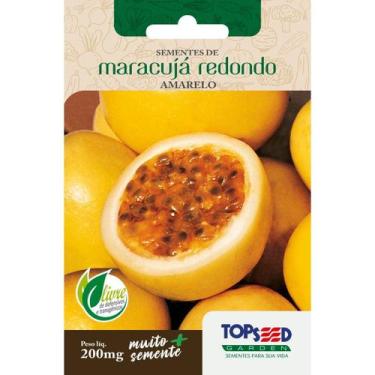 Imagem de Semente Maracujá Redondo Amarelo H119 Topseed
