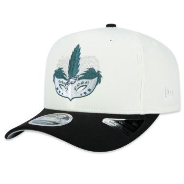 Imagem de Boné New Era 9Fifty Stretch Snap Carnaval Philadelphia Eagles NFL 2024 São Paulo Game M...