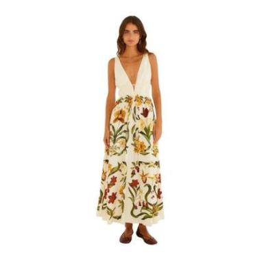Imagem de Vestido Longo Farm Rio Selva de Flor-Feminino