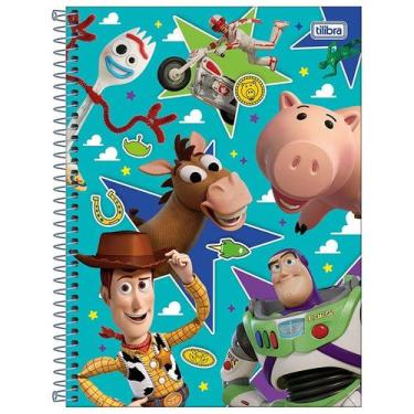 Imagem de Caderno espiral universitário Toy Story Tilibra 1 matéria 80 folhas 20
