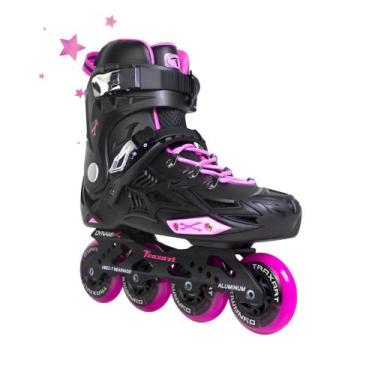 Imagem de Patins Inline Traxart Dynamix Freestyle Urban Hardboot ABEC7  Até 110k