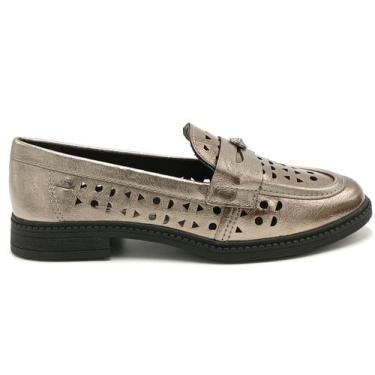 Imagem de Sapato Mocassim Feminino Loafer Dakota D0221, Pewter, 38