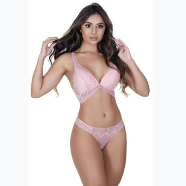 Imagem de Conjunto Rendado Vellfer VF 51 Fio Dental, M, Romance