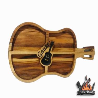 Imagem de Petisqueira em formato de violão. - Art Rosul 
