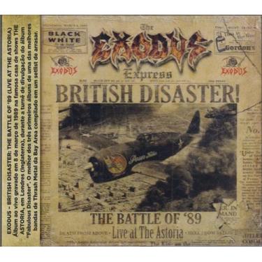 Imagem de Cd Exodus British Disaster! The Battle of '89 (Live Acrilico - Dynamo 