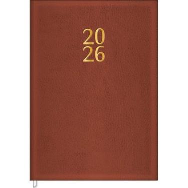 Imagem de Agenda Executiva Costurada Diária 13,4 x 19,2 cm Torino Cores 2026 - M