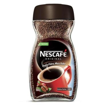Imagem de Café Solúvel Original Extra Forte Nescafé 160g - Nestlé