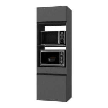 Imagem de Paneleiro Armário de Cozinha para Forno e Micro-ondas Milano MP2418 2 