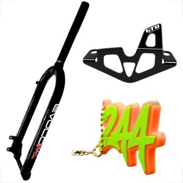 Imagem de Kit Garfo 26 Rigido 28.6X25.4 Ahead Set Evolo Ifkev300 + Protetor Pinc
