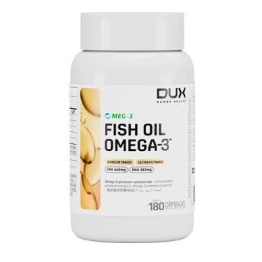 Imagem de Fish Oil Ômega 3 (180 Capsulas) MEG-3 EPA 660mg DHA 440mg - Dux - DUX 